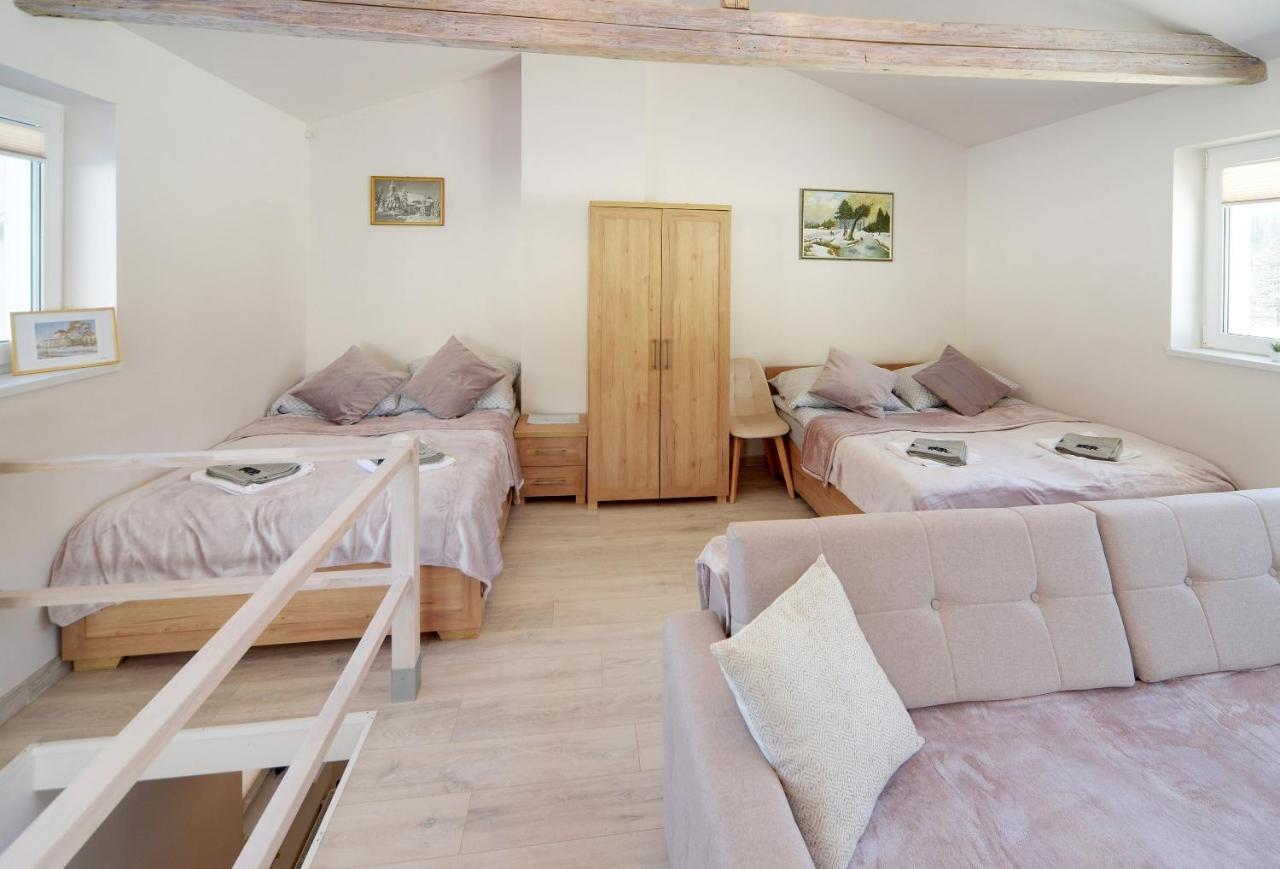 Apartament Sniezna Polana - 2-Pietrowy Apartament Idealny Dla Duzej Rodziny! 스클라르스카포렘바 외부 사진